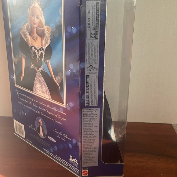 1999 Millennium Princess Barbie Special Edition NIB Mint - Picture 6 of 8